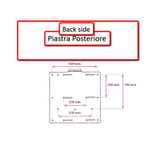 PORTA MONITOR RUOTABILE INCLINABILE SUPPORTO STATIVO ESPOSITORE DA PAVIMENTO