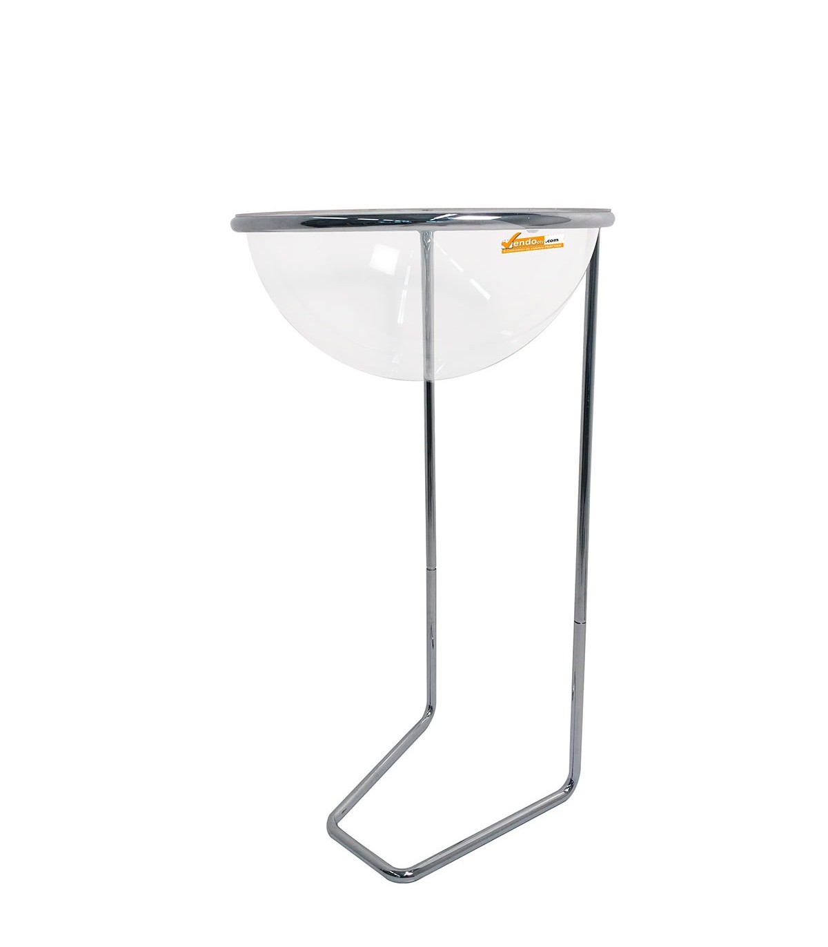 CESTO A MEZZA SFERA IN PLEXIGLASS DIAMETRO 50 CM RICAMBIO BANCARELLA DSK013