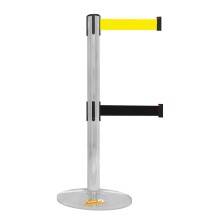 COLONNA COLONNINA DOPPIO NASTRO SEGNA PERCORSO CORSIA DELIMITA AREA ELIMINA CODE