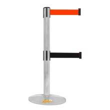 COLONNA COLONNINA DOPPIO NASTRO SEGNA PERCORSO CORSIA DELIMITA AREA ELIMINA CODE