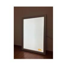 BACHECA ILLUMINATA ESPOSITORE PER ESTERNI CON LUCE A LED VETRO TEMPRATO