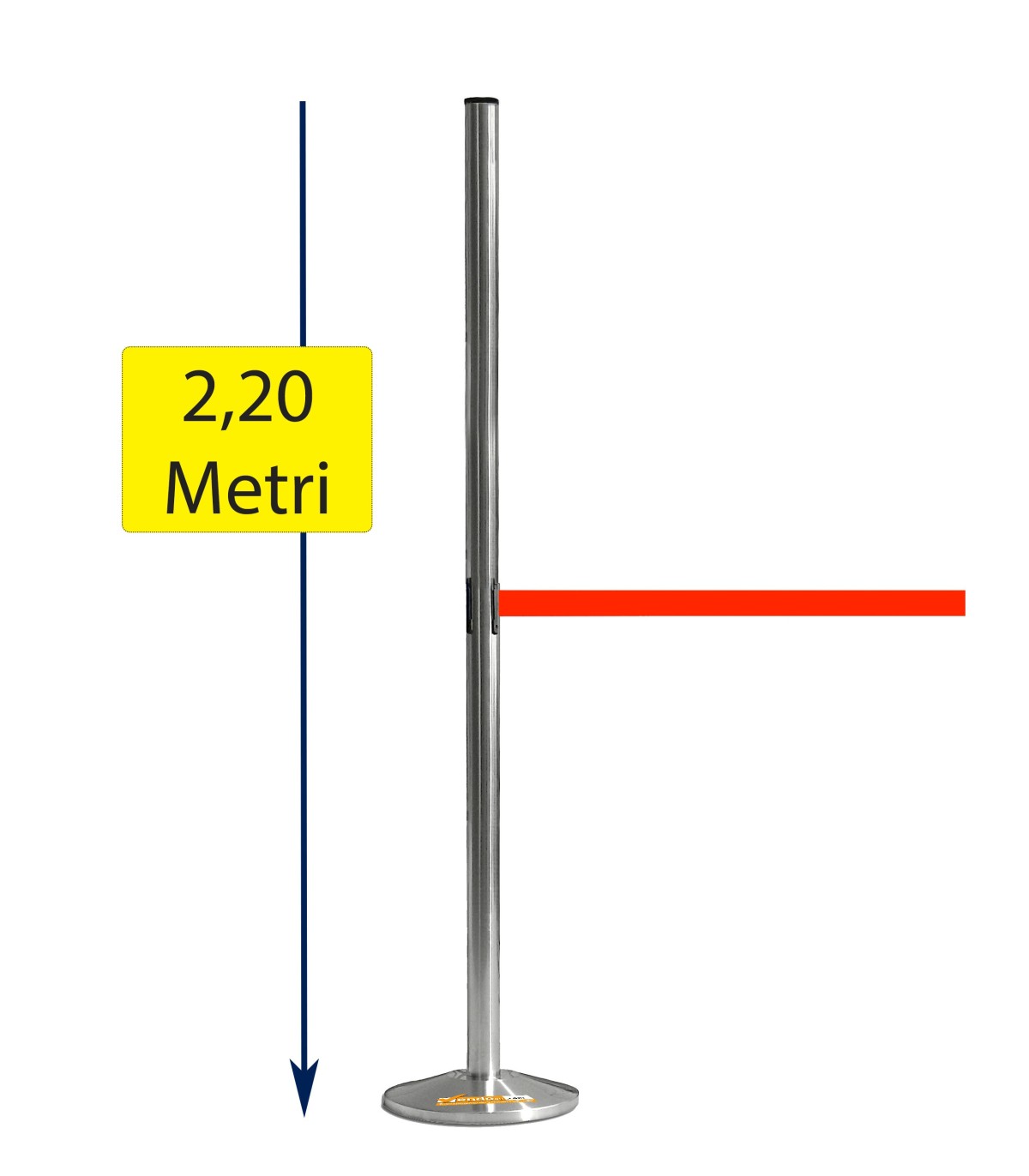 COLONNA COLONNINA A NASTRO TEATRO RECEPTION HOTEL SEGNA PERCORSO DELIMITA AREA