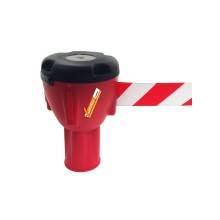 ATTACCO A MURO CON NASTRO COLONNA COLONNINA HOTEL SEGNA PERCORSO DELIMITA AREA