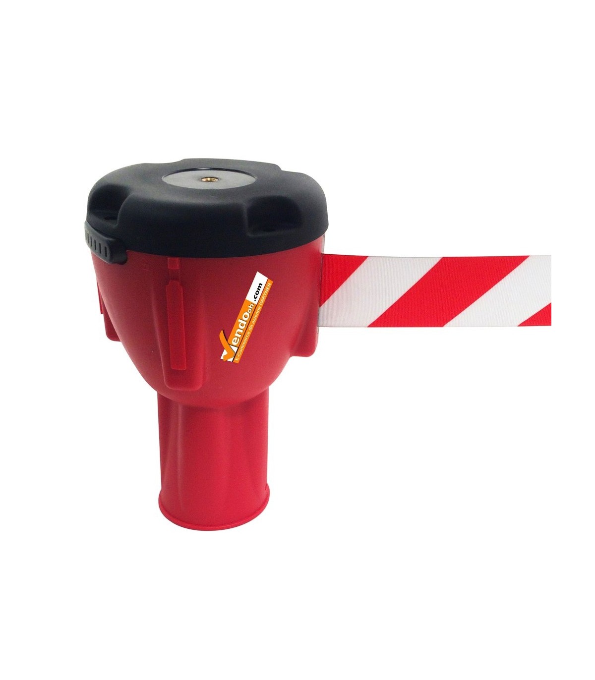 ATTACCO A MURO CON NASTRO 4 METRI COLONNA COLONNINA SEGNA PERCORSO DELIMITA AREA