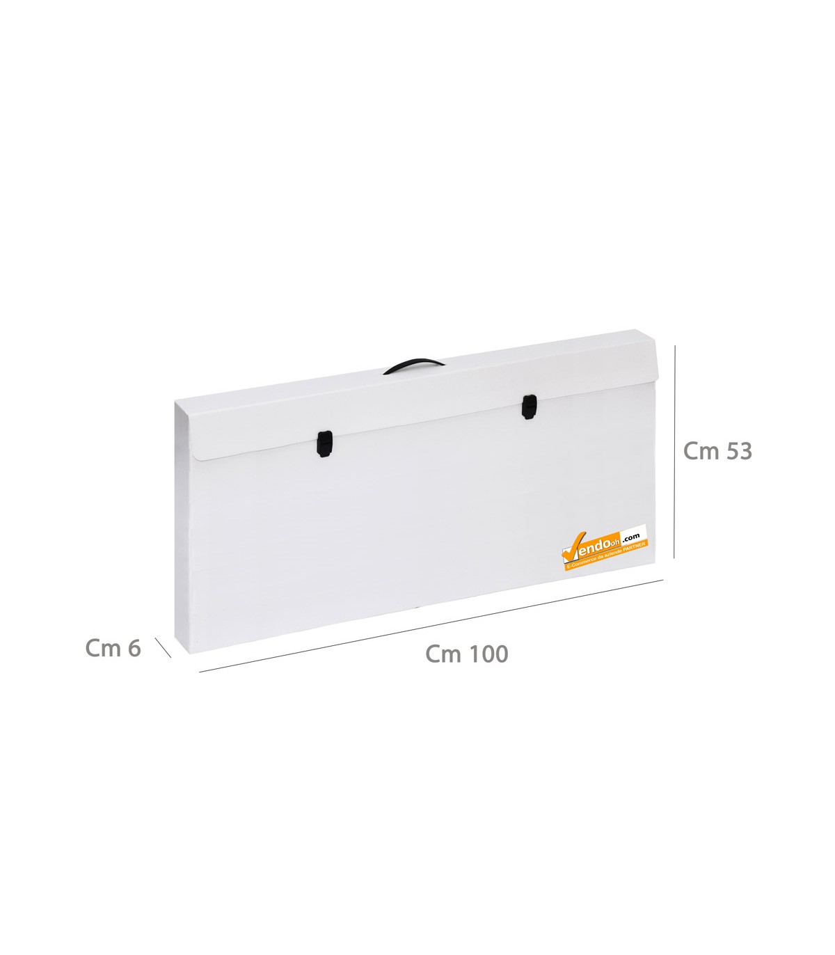 TAVOLINO TONDO 50 BANCHETTO TRASPORTABILE IN VALIGETTA STAMPA PERSONALIZZABILE