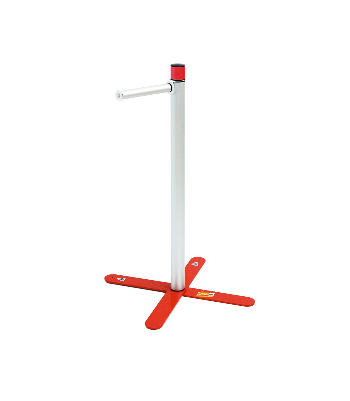 ESPOSITORE COLORE ROSSO PORTATILE IN VALIGETTA SMONTABILE PORTA BORSE SHOPPER PUBBLICITARIE