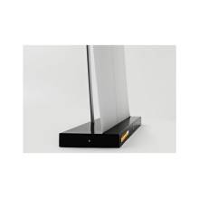 DETTAGLIO BASE ESPOSITORE ROLL-UP ROLLUP 200X80 BLU PERSONALIZZABILE PORTATILE IN VALIGIETTA