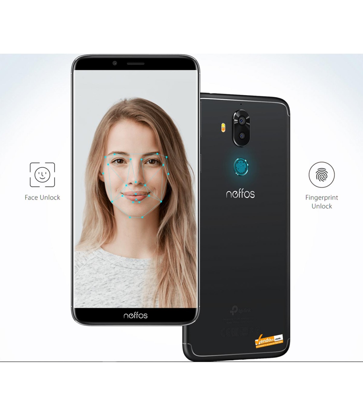 SMARTPHONE TELEFONO NEFFOS X9 BY TP-LINK 6 SCHERMO POLLICI 3GB RAM 32 GB MEMORIA