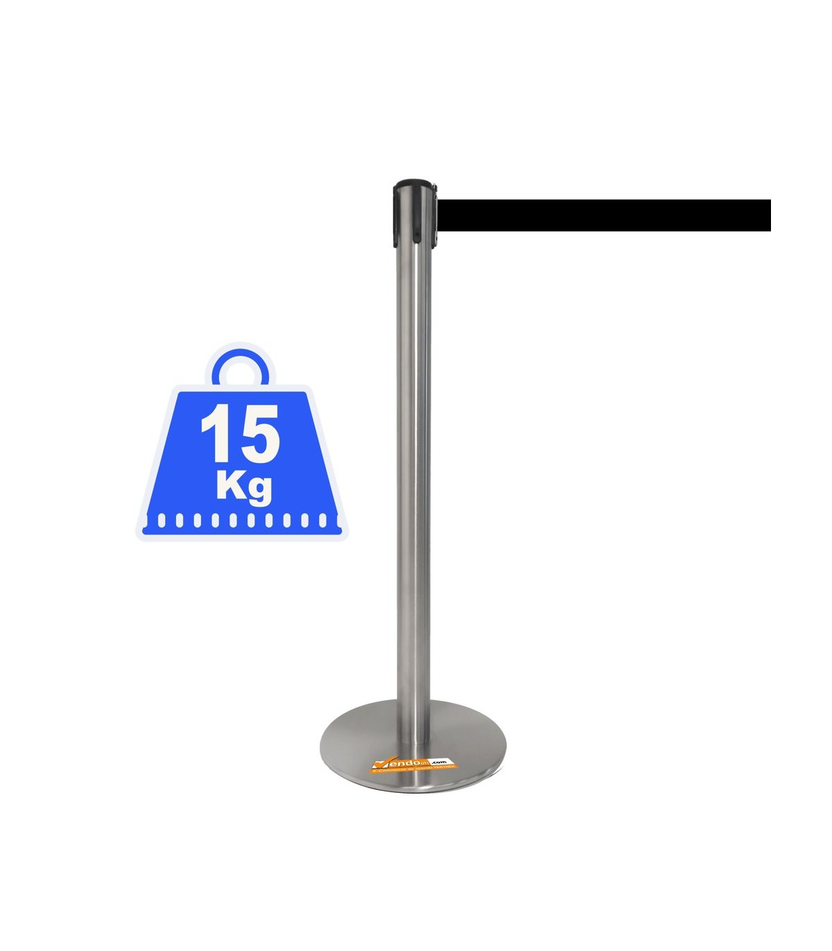 COLONNA COLONNINA NERA A NASTRO TEATRO AEROPORTO SEGNA PERCORSO DELIMITA AREA