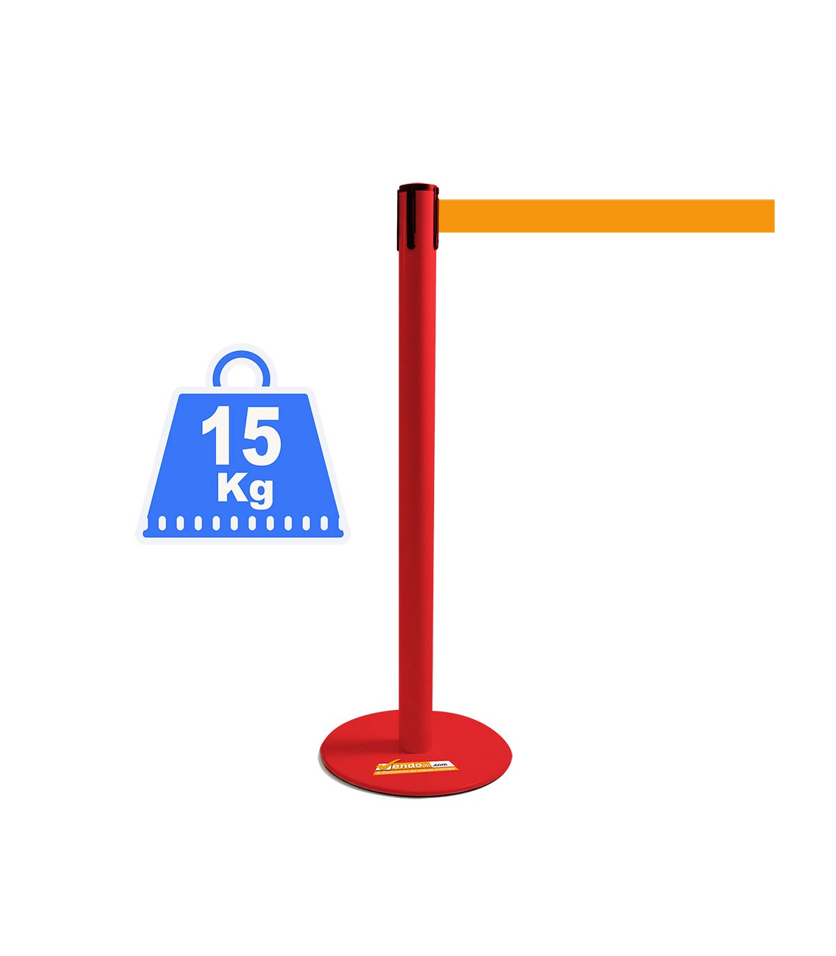 COLONNA COLONNINA NERA A NASTRO TEATRO AEROPORTO SEGNA PERCORSO DELIMITA AREA