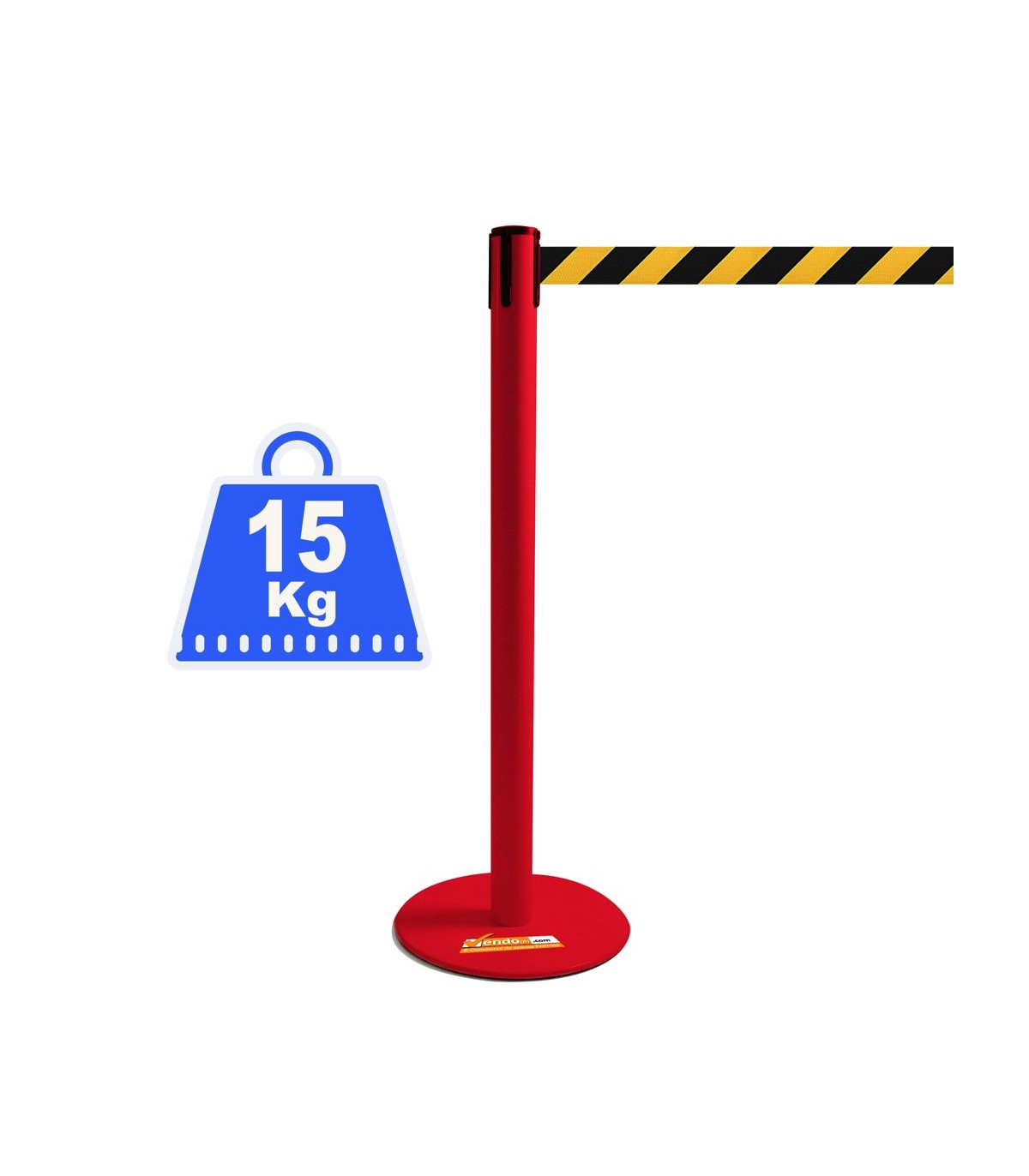 COLONNA COLONNINA NERA A NASTRO TEATRO AEROPORTO SEGNA PERCORSO DELIMITA AREA