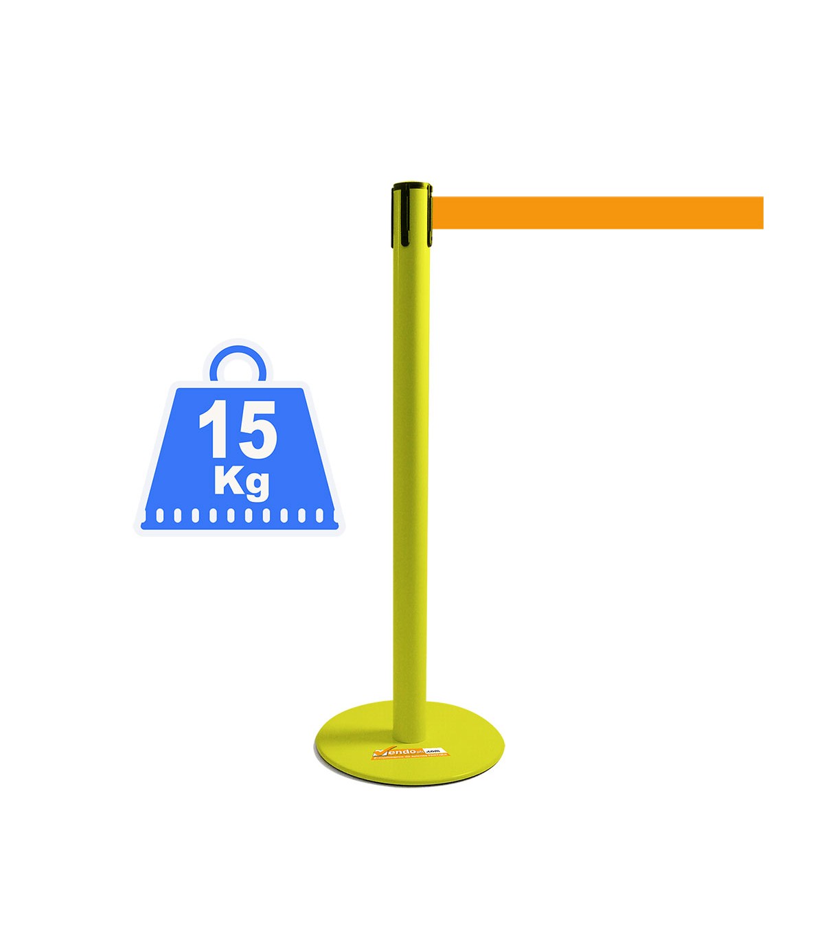 COLONNA COLONNINA NERA A NASTRO TEATRO AEROPORTO SEGNA PERCORSO DELIMITA AREA