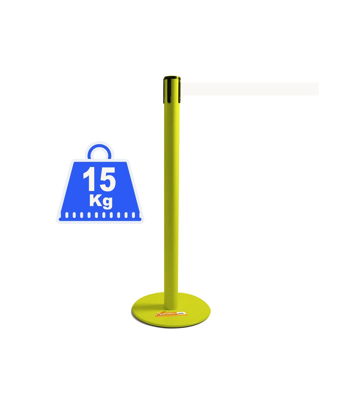 COLONNA COLONNINA NERA A NASTRO TEATRO AEROPORTO SEGNA PERCORSO DELIMITA AREA