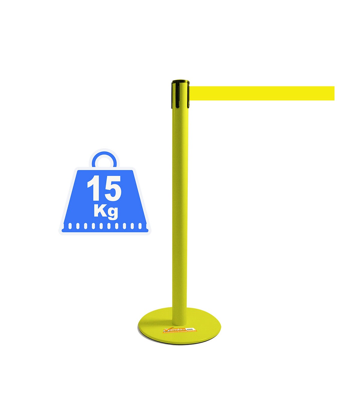 COLONNA COLONNINA NERA A NASTRO TEATRO AEROPORTO SEGNA PERCORSO DELIMITA AREA