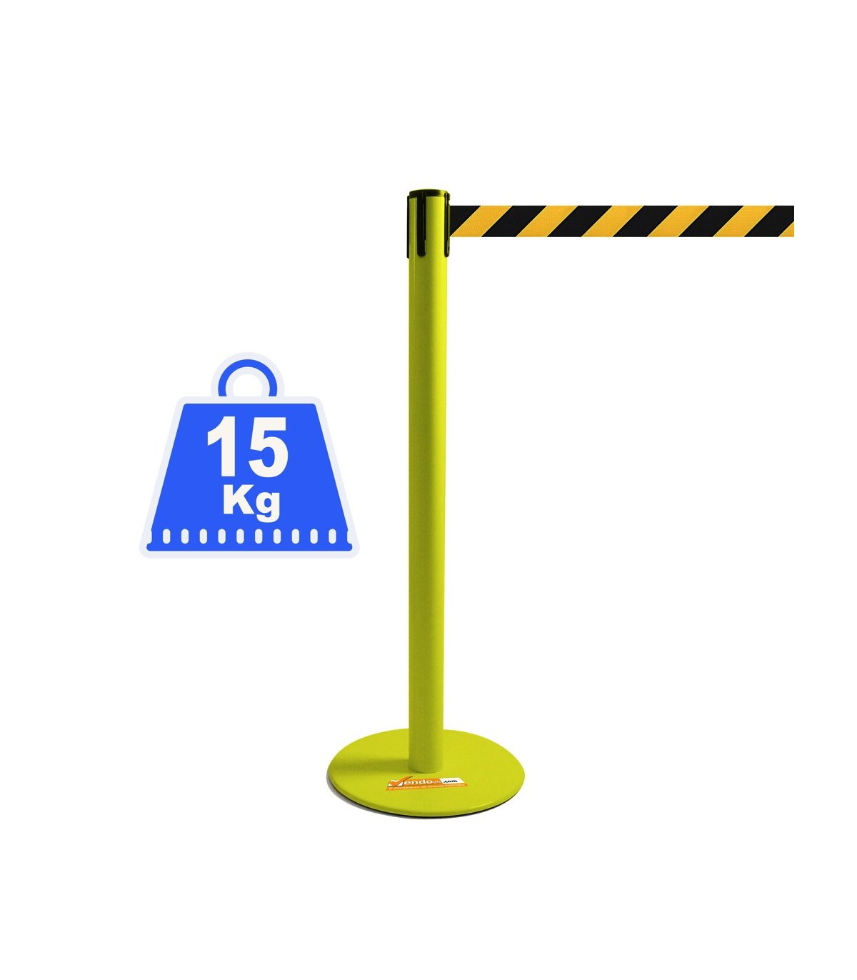 COLONNA COLONNINA NERA A NASTRO TEATRO AEROPORTO SEGNA PERCORSO DELIMITA AREA