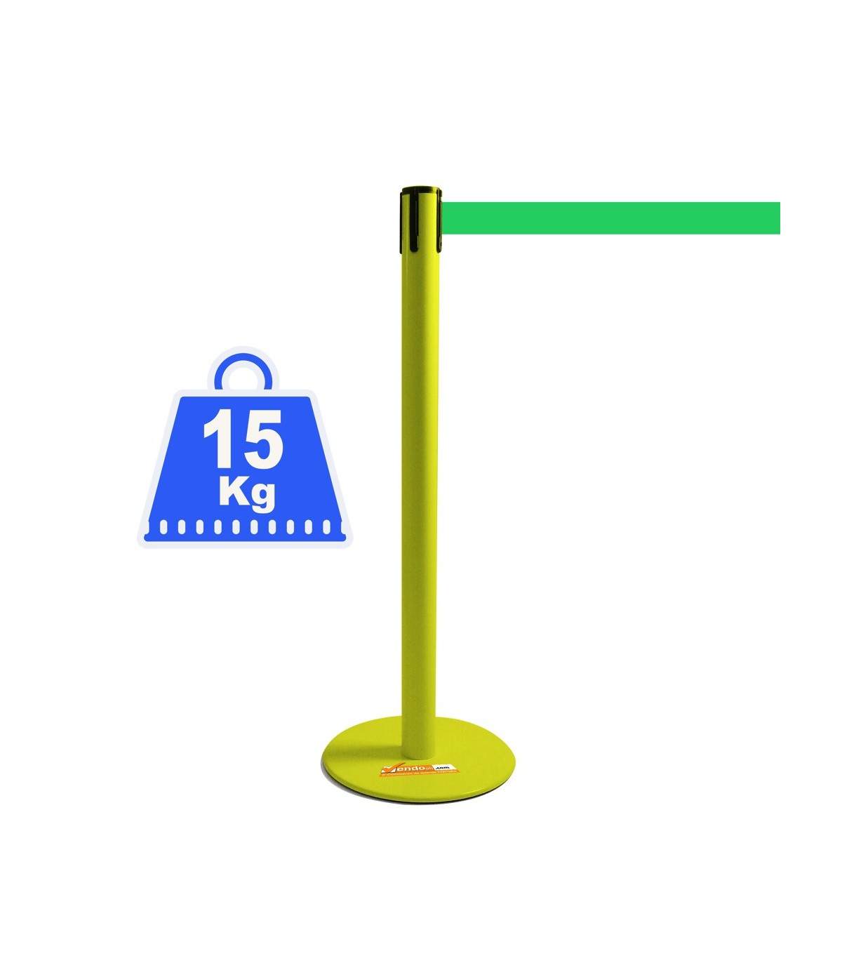 COLONNA COLONNINA NERA A NASTRO TEATRO AEROPORTO SEGNA PERCORSO DELIMITA AREA