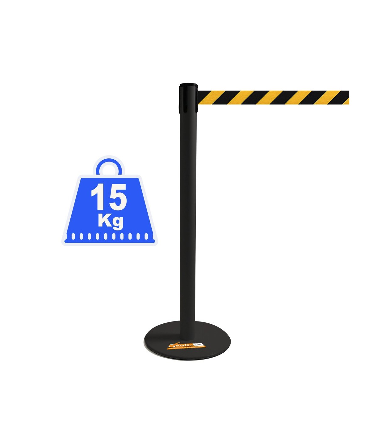 COLONNA COLONNINA NERA A NASTRO TEATRO AEROPORTO SEGNA PERCORSO DELIMITA AREA