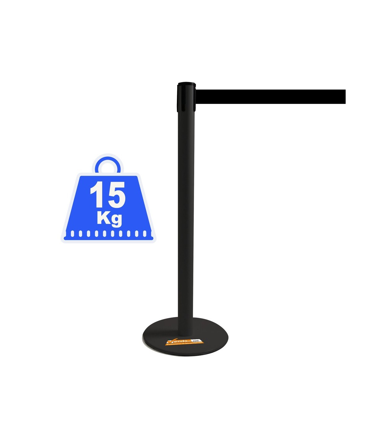 COLONNA COLONNINA NERA A NASTRO TEATRO AEROPORTO SEGNA PERCORSO DELIMITA AREA