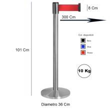 COLONNA COLONNINA A NASTRO TEATRO RECEPTION HOTEL SEGNA PERCORSO DELIMITA AREA