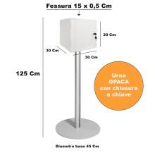 ESPOSITORE DEPLIANT RIVISTE A4 DA PAVIMENTO LEGGIO UFFICIO NEGOZIO AGENZIA SLV01