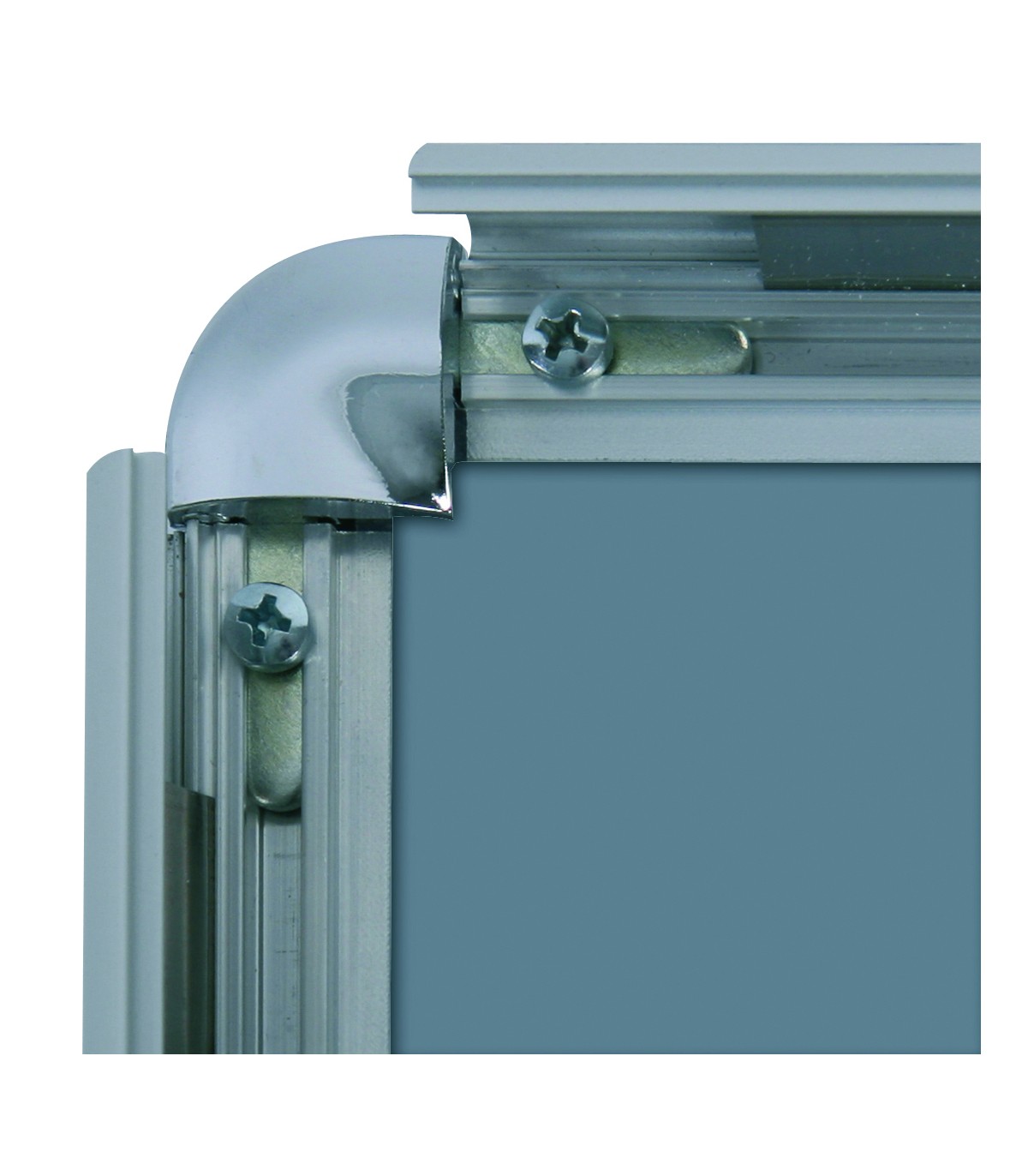 ESPOSITORE PUBBLICITARIO DA PAVIMENTO CORNICE A SCATTO FORMATO A1 MONOFACCIALE