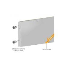 TARGA ESPOSITORE PUBBLICITARIO DA PARETE PORTA PANNELLI INDICAZIONI VARIE MISURE