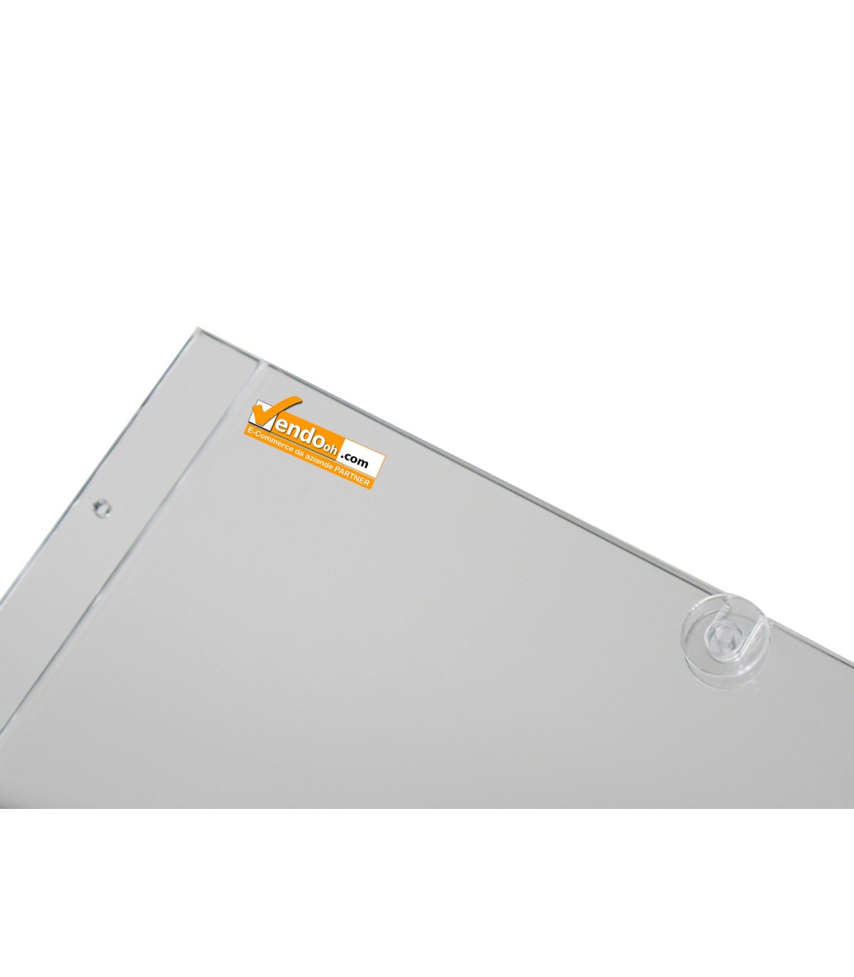 INSEGNA TARGA PANNELLO TABELLA PORTA AVVISI DA MURO A4 VERTICALE CON ATTACCHI