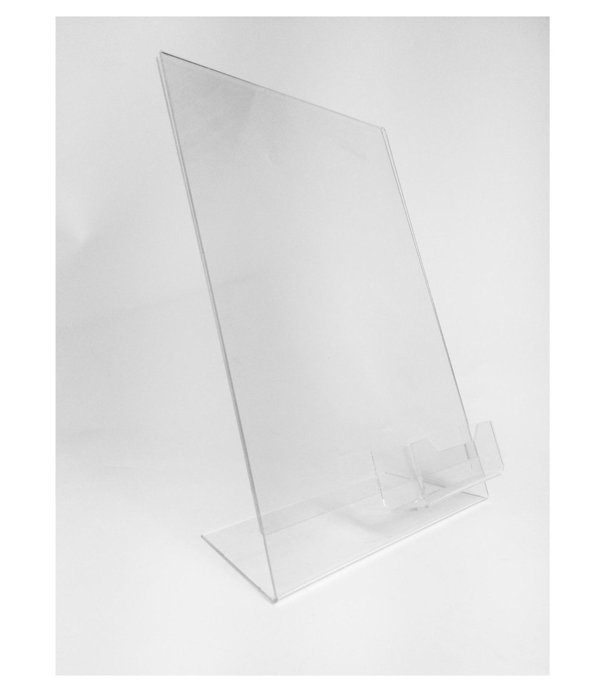 ESPOSITORE A4 PORTA AVVISI PORTA FOTO  E TASCA PORTA BIGLIETTI DA VISITA PAB403