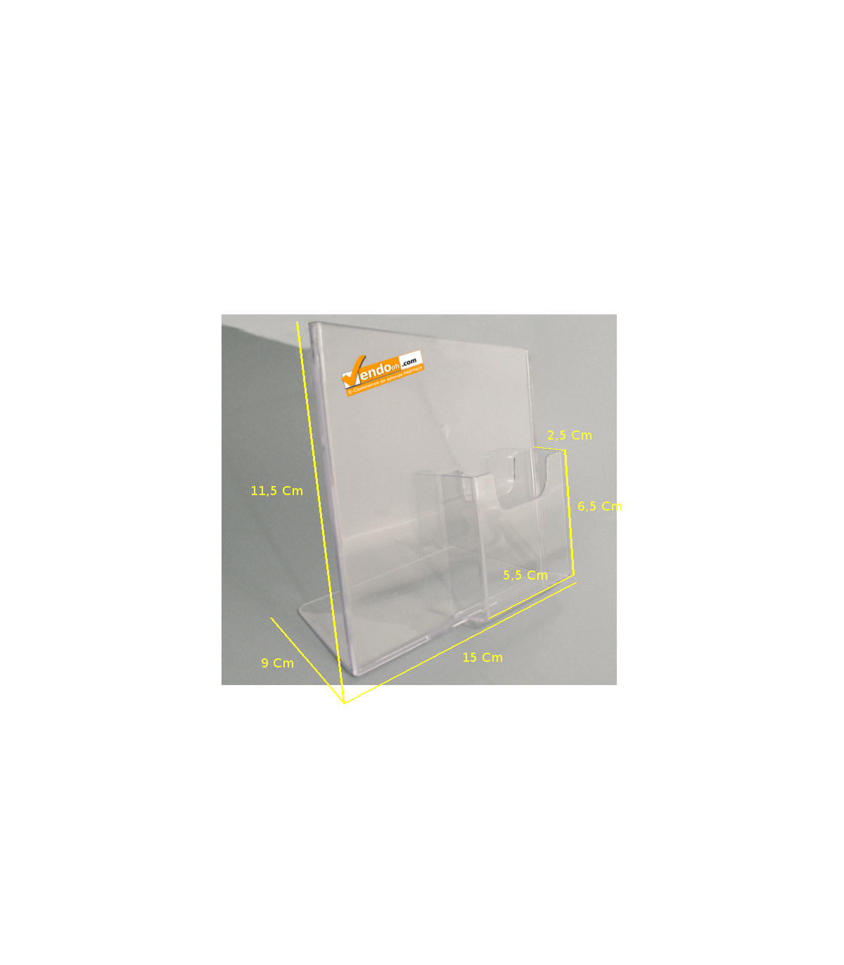 ESPOSITORE PORTA BIGLIETTI DA VISITA PORTABIGLIETTI VISIT CARD DA TAVOLO UFFICIO