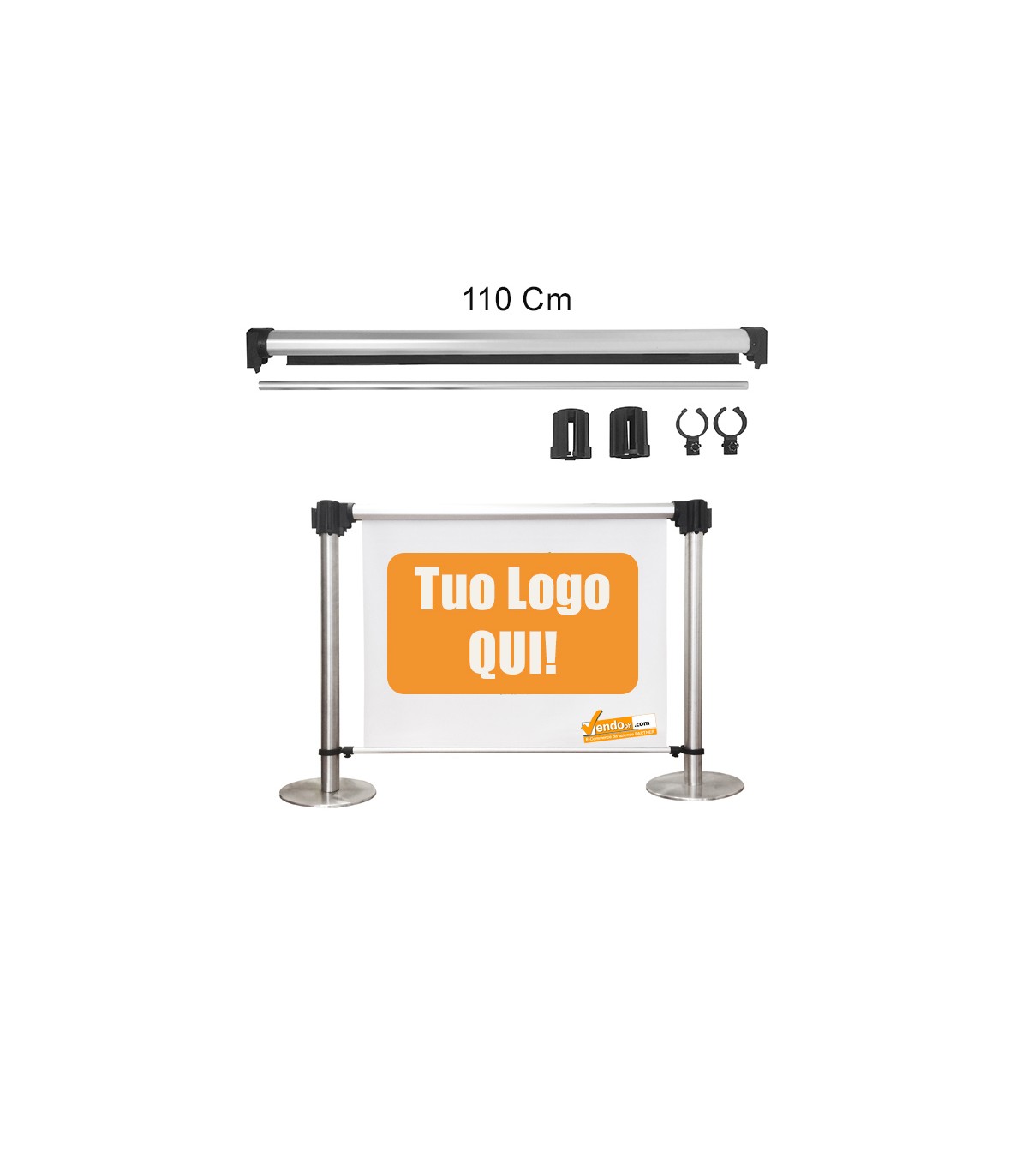 COLONNA COLONNINA A NASTRO TEATRO RECEPTION HOTEL SEGNA PERCORSO DELIMITA AREA