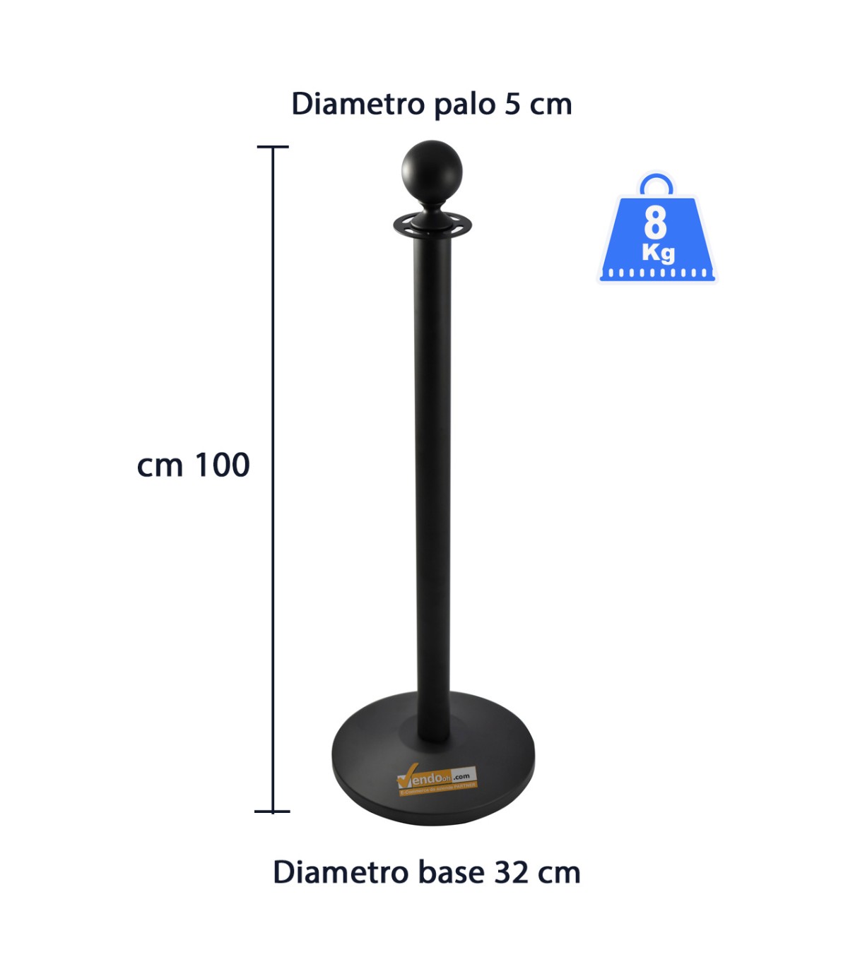 COLONNA COLONNINA DA TEATRO RECEPTION HOTEL SEGNA PERCORSO DELIMITA AREA SPAZIO