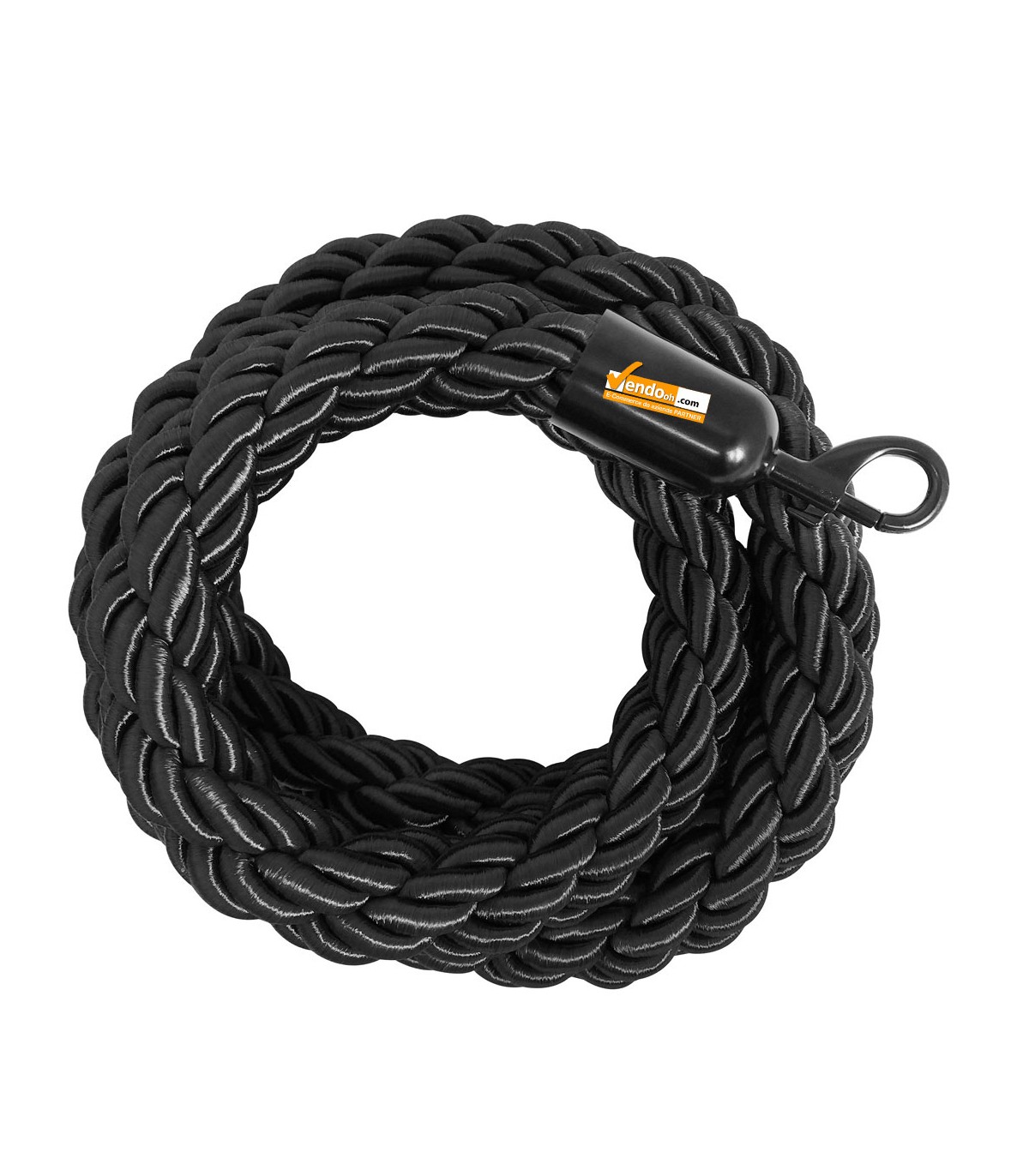 CORDONE INTRECCIATO COLONNINA DA TEATRO RECEPTION HOTEL SEGNA PERCORSO AREA