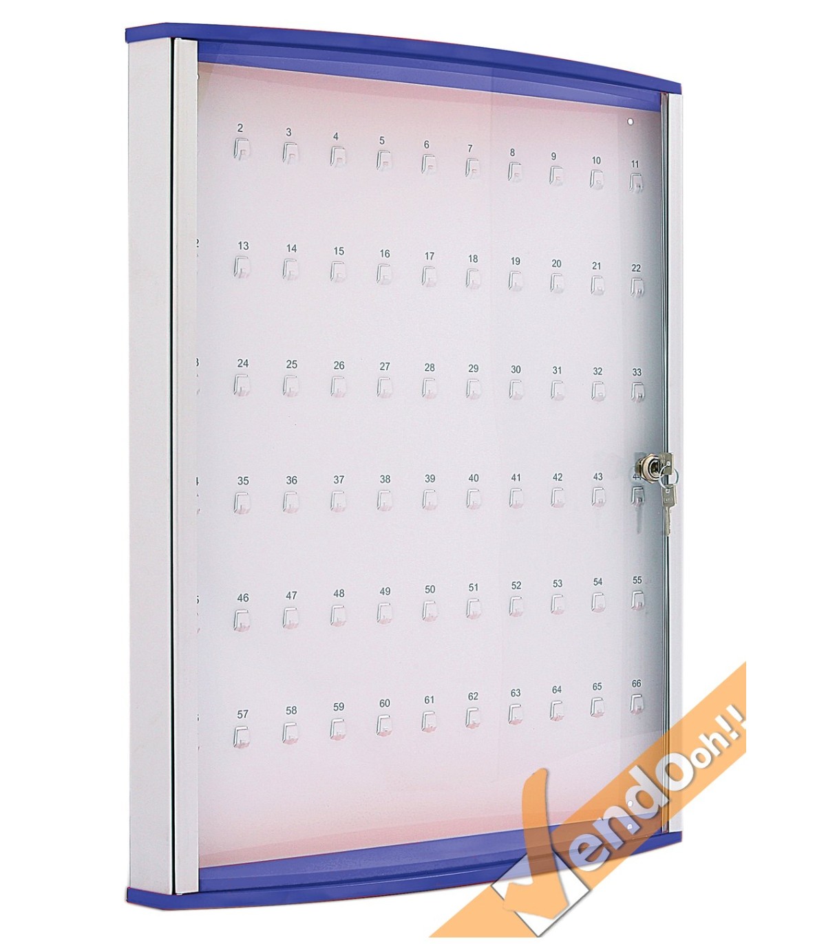 BACHECA PORTA CHIAVI 66 POSTI