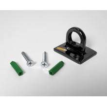 CLIP DA MURO ACCESSORIO PER CORDONE CORDA COLONNINA COLONNA SEGNA PERCORSO