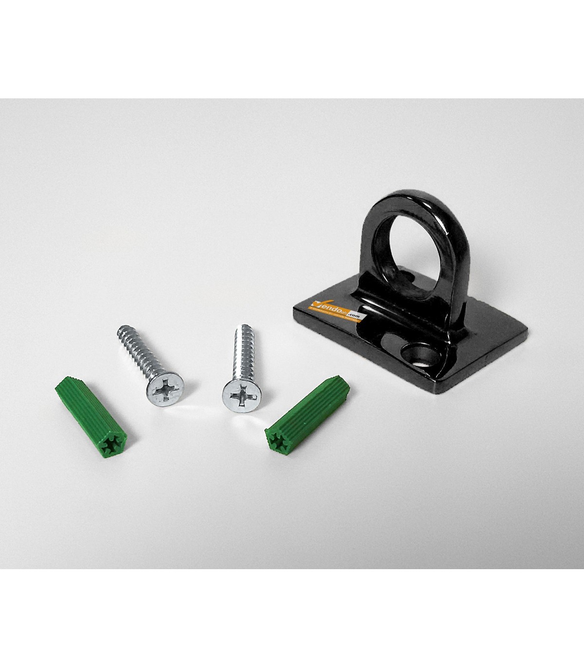 CLIP DA MURO ACCESSORIO PER CORDONE CORDA COLONNINA COLONNA SEGNA PERCORSO