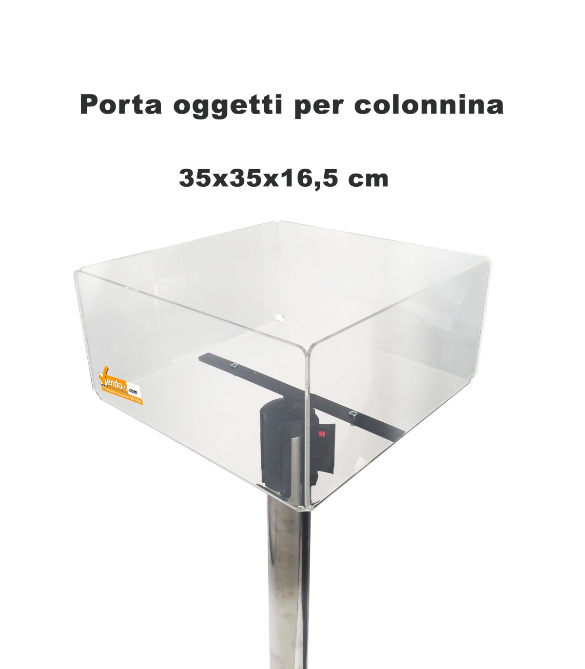 PORTA COMUNICAZIONI CARTELLO FORMATO A4 PER COLONNINA DELIMITA AREA SEGNA SPAZIO