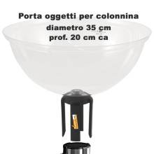 CESTA PORTA OGGETTI PER PALETTI PALINE COLONNINE SEGNA PERCORCORSO DELIMITA AREA