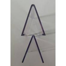 20 SEGNA GUSTI SEGNAGUSTI BIFACCIALI TRIANGOLARI PLEXIGLASS GELATERIA GELATERIE