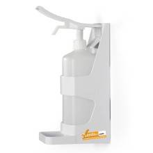 DISPENSER GEL IGIENIZZANTE DA PARETE EROGAZIONE A GOMITO RIEMPIBILE 1 LITRO 