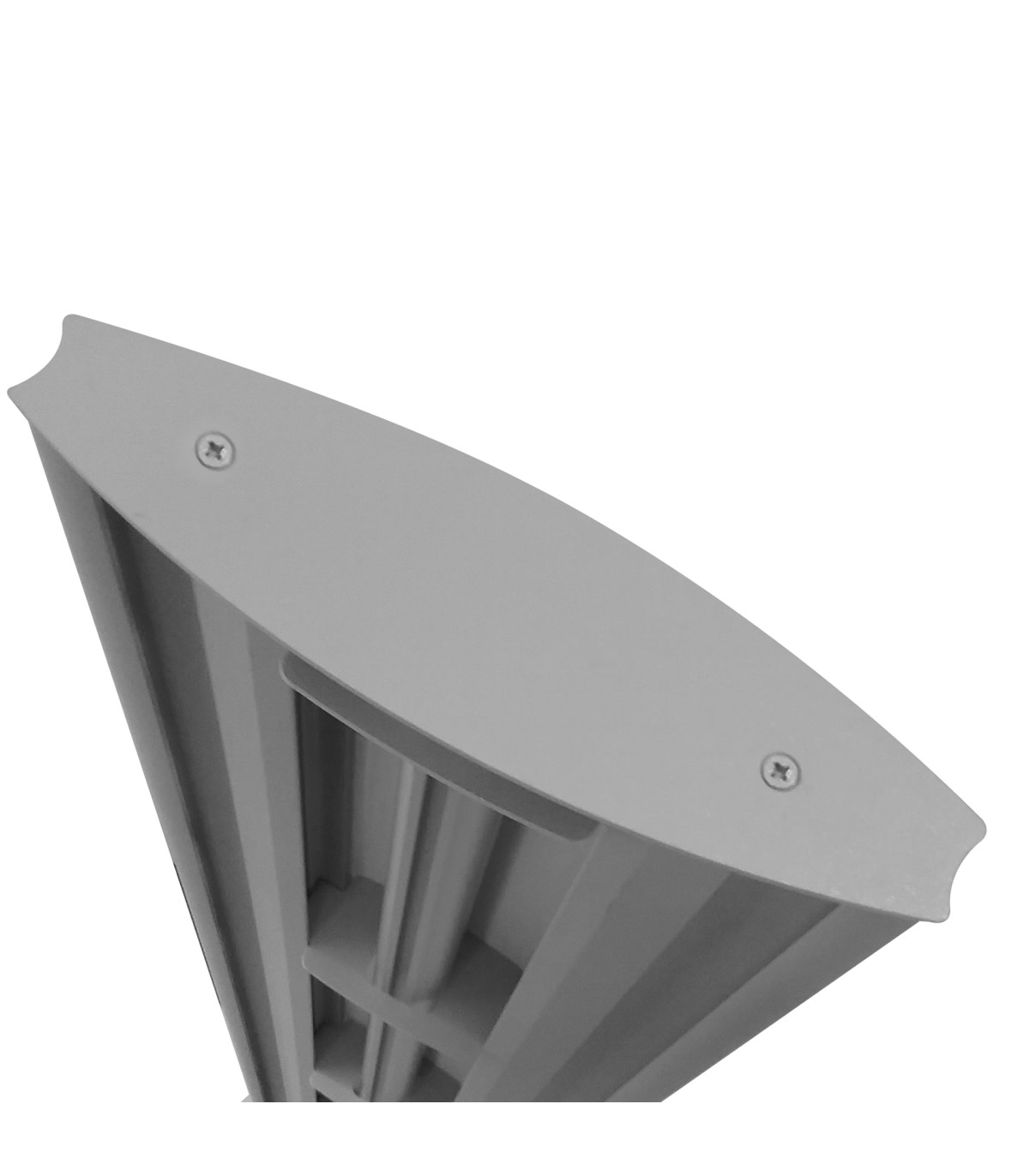 TOTEM PUBBLICITARIO ESPOSITORE DA TERRA BIFACCIALE PORTA INDICAZIONI COMUNICARE