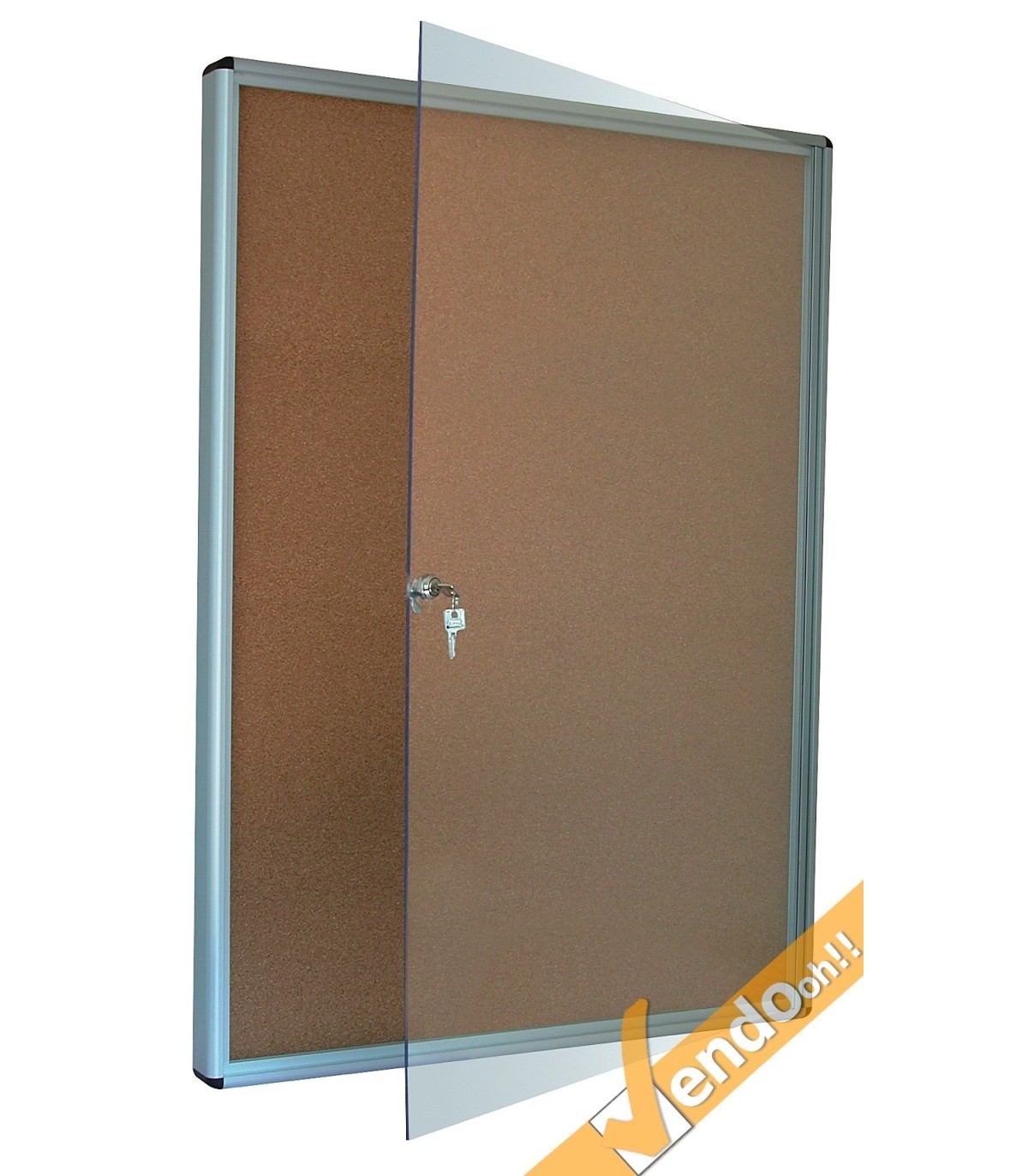 BACHECA IN SUGHERO NATURALE AD APERTURA A LIBRO PICCOLA