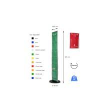 ESPOSITORE PORTA DEPLIANT DA PAVIMENTO GIREVOLE UFFICIO NEGOZIO AGENZIA COL101