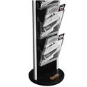 ESPOSITORE PORTA DEPLIANT DA PAVIMENTO GIREVOLE UFFICIO NEGOZIO AGENZIA COL101