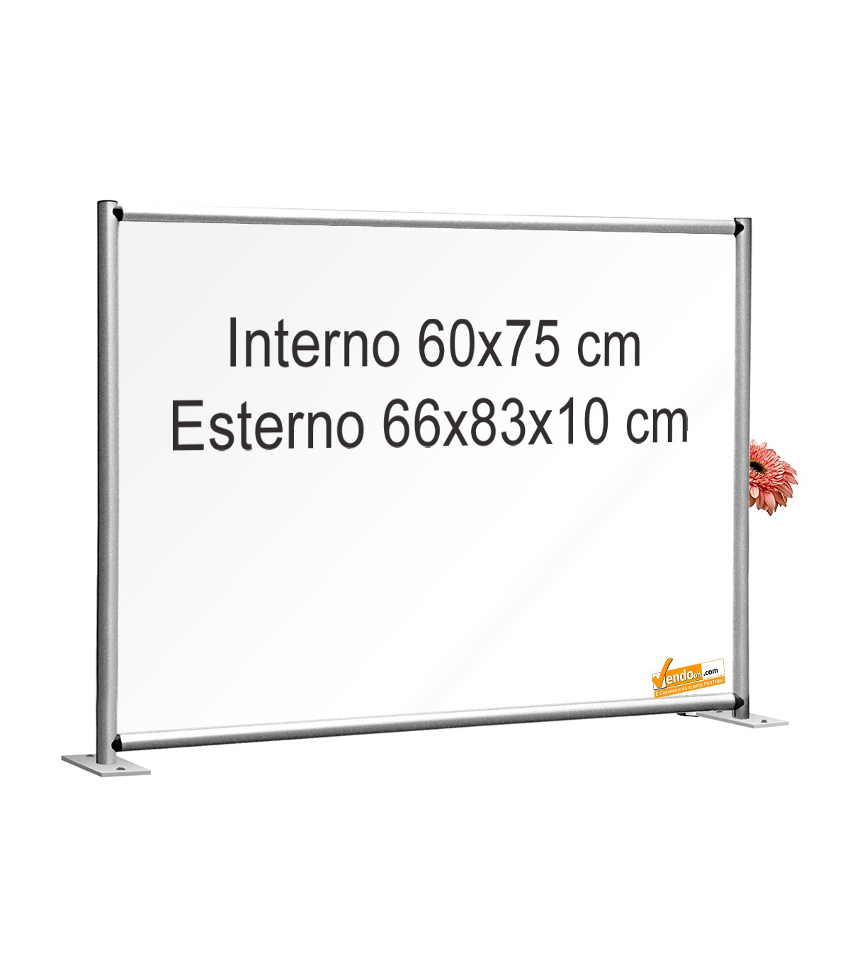 DIVISORIO BIANCO DA TAVOLO BANCO TAVOLINO SCRIVANIA BANCONE SEPARA POSTI E SEDIE