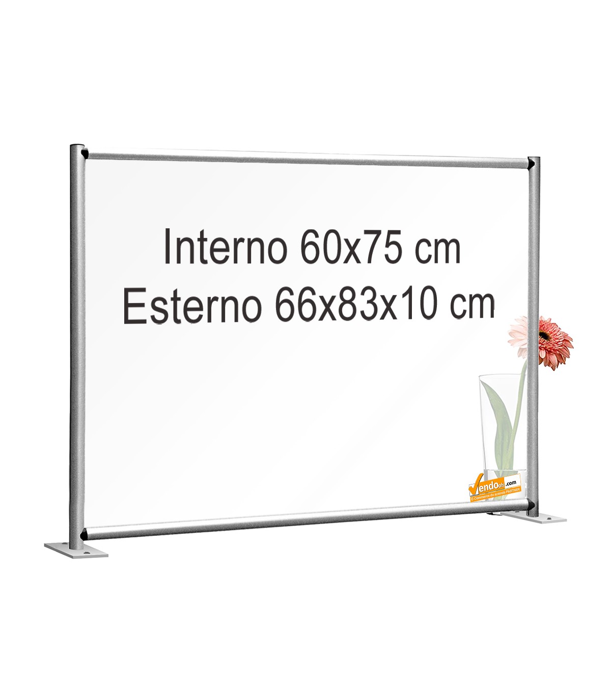 PANNELLO DIVISORIO SEMITRASPARENTE DA TAVOLO RISTORANTI PRANZO CENA COLAZIONE