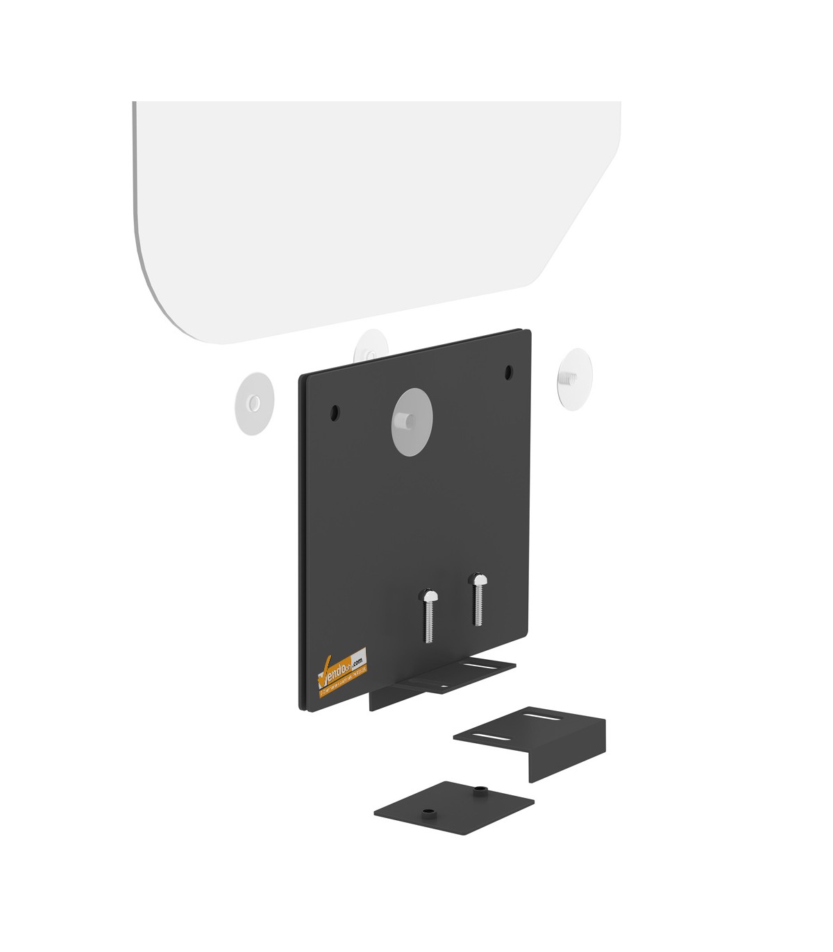 SEPARATORE CON PANNELLO IN PLEXIGLASS PER SEGGIOLE SEDUTE DISTANZIAMENTO PERSONE