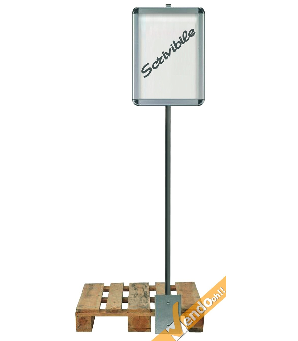 CORNICE INFORMATIVA A4 PER PALLETS BANCALI PER AZIENDA ANCHE USO ESTERNO PALE02