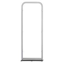 TOTEM PESANTE TRASPORTABILE IN TESSUTO STAMPA INCLUSA 80X200 TIPO ROLL-UP POPUP