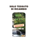 TESSUTO DI RICAMBIO STAMPA INCLUSA PER TOTEM PESANTE 100X200 TIPO ROLLUP POPUP