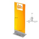 TOTEM DA PAVIMENTO TIS ECO 76x200 BIFACCIALE ESPOSITORE PUBBLICITARIO PANNELLO